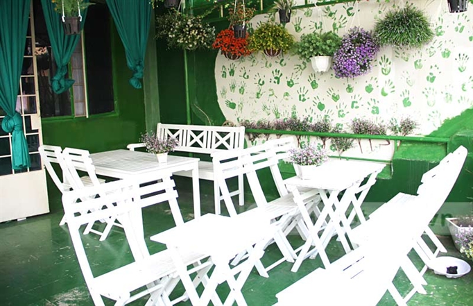 3 cách phổ biến tạo không gian xanh cho quán cafe